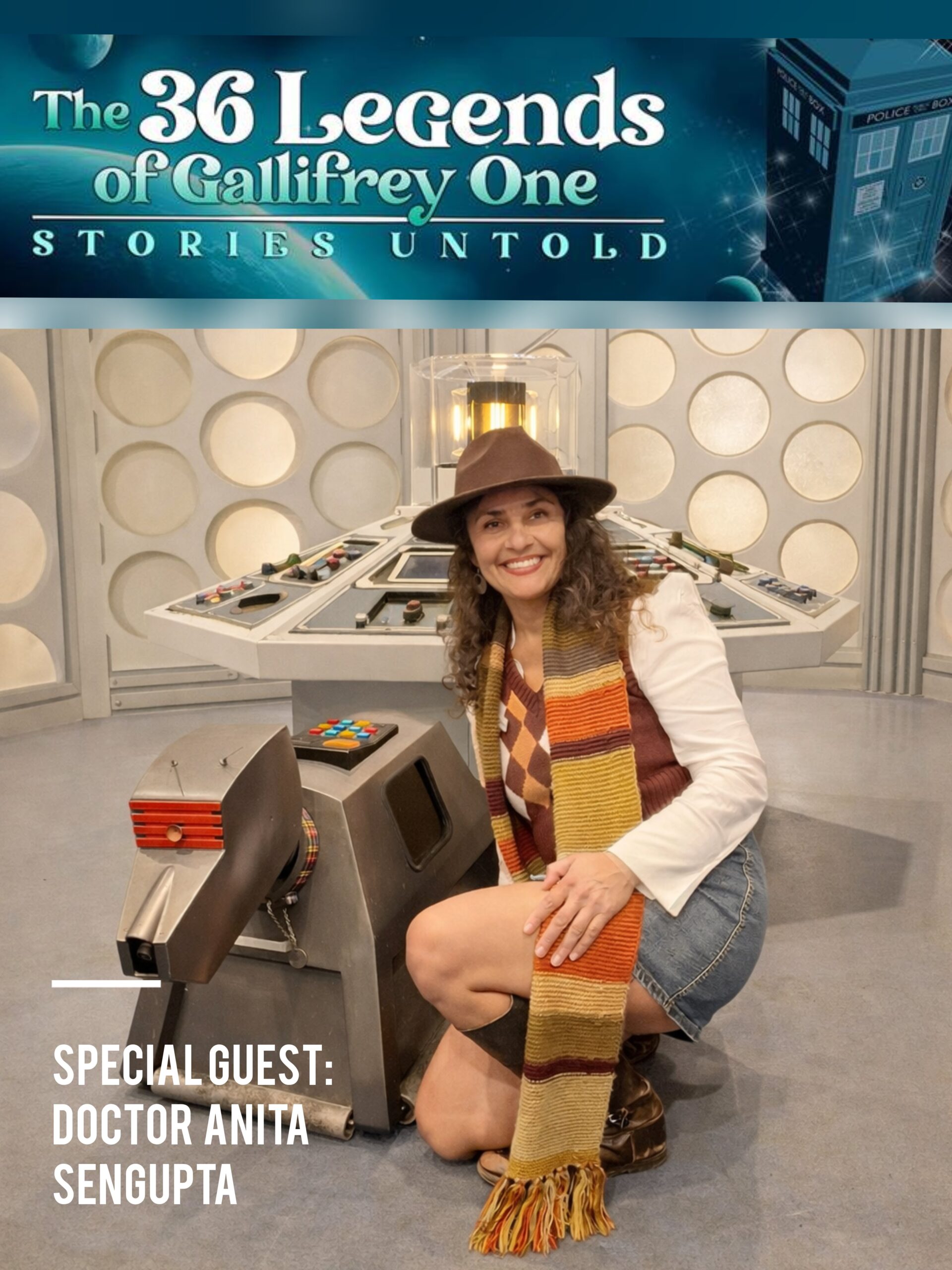 Dr. Sengupta is a Special Guest at Gallifrey One Doctor Who Convention